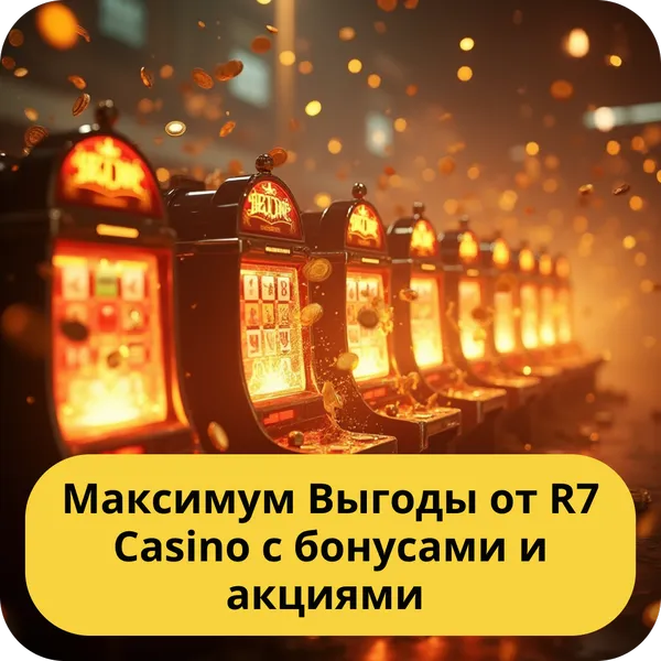 Максимум Выгоды от R7 Casino с бонусами и акциями